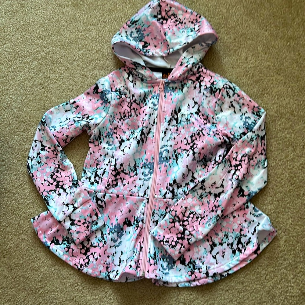 NEW Girls Multicolor Flare jacket Size 10/12